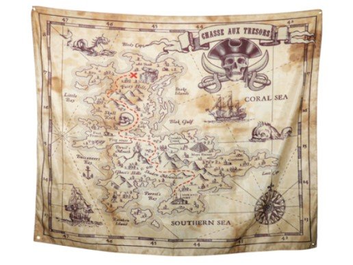 fabric-treasure-map-for-wall-decoration-79604