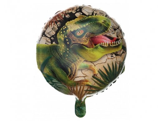 Jurassic dinosaur foil balloon