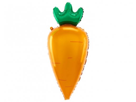 Carrot super shape foil balloon 90cm