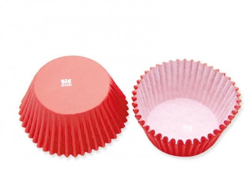 Red cupcake cases 48pcs