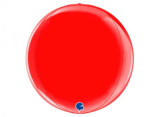 Red globe balloon 38cm