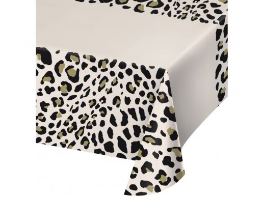 Leopard Print paper tablecover