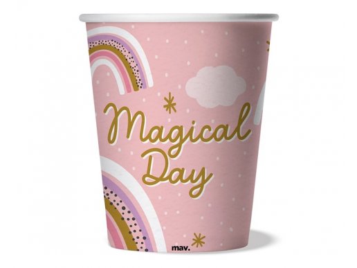 Magical Unicorn paper cups 8pcs