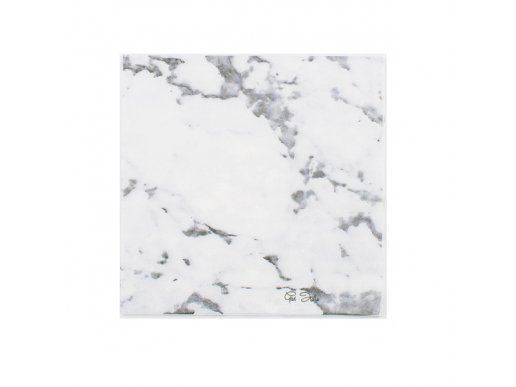 Scripted Marble White Luncheon Napkins (16pcs)