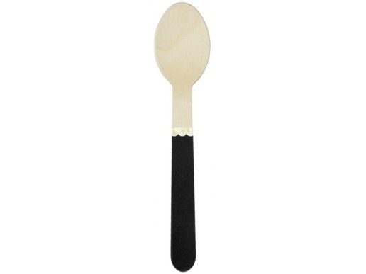 black-wooden-spoons-with-gold-foiled-details-color-theme-party-supplies-913221