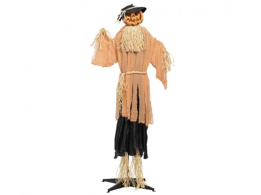 Large pumpkin scarecrow with sound and movement 190cm