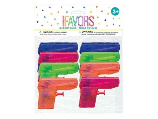 Party favors mini squirt guns