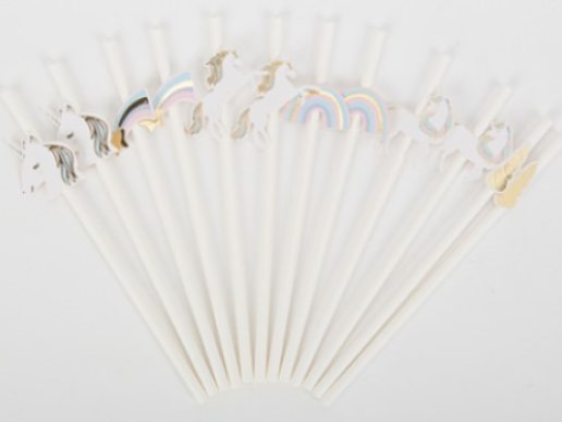 unicorn-and-rainbow-with-gold-foiled-details-paper-straws-91727