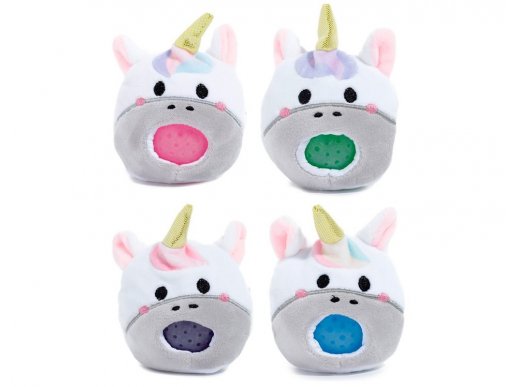 Unicorn plush squeezy toy