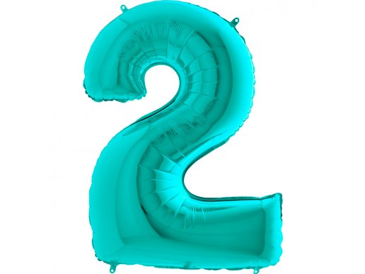 supershape-balloon-number-2-mint-green-for-party-decoration-172ti