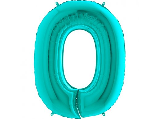 supershape-balloon-number-0-mint-green-for-party-decoration-170ti