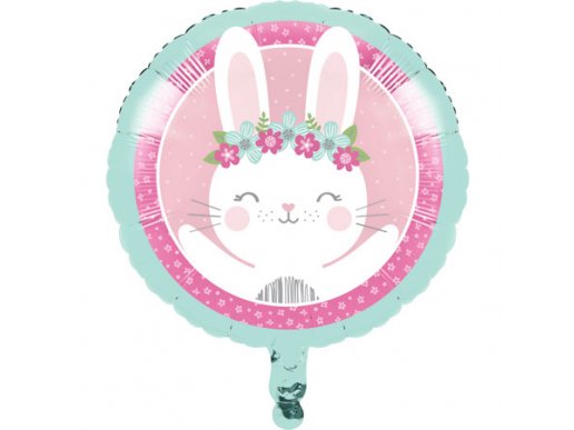 Pink Bunny Balloon Foil