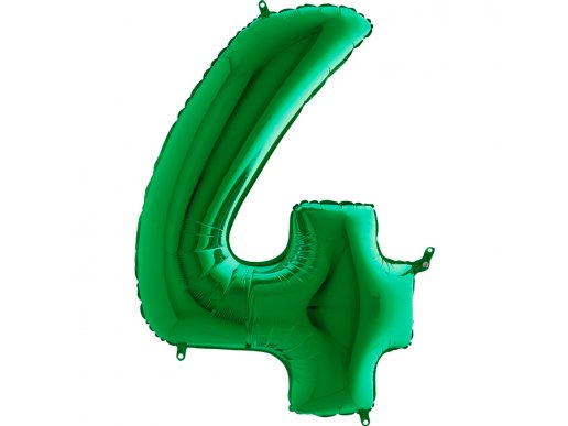 green-supershape-balloon-number-4-for-party-decoration-034gr