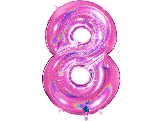 fuchsia-holographic-supershape-balloon-number-8-for-party-decoration-618ghf