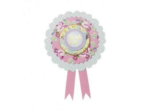 Bride to Be Rosette