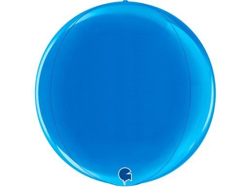 Μπλε Globe Ολοστρόγγυλο Μπαλόνι (38εκ)