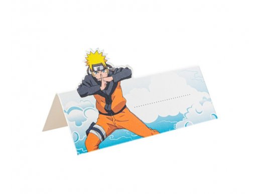 Naruto place cards 8pcs