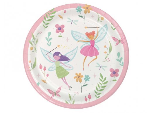 Fairy Forest small paper plates 8pcs