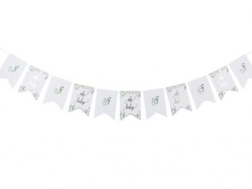 Oh Baby nature flag bunting 140cm