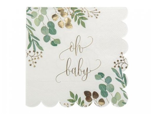 Oh Baby Nature luncheon napkins 16pcs