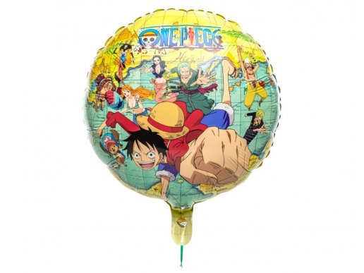 One Piece foil balloon 43cm for an Anime theme party decoration