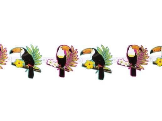 Παπαγάλοι Τουκάν Γιρλάντα (160εκ)