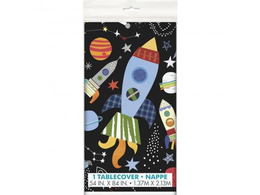 Party In Space Plastic Tablecover Party Supplies For Boys