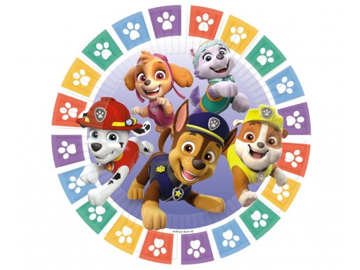 Paw patrol and his friends large paper plates 8pcs