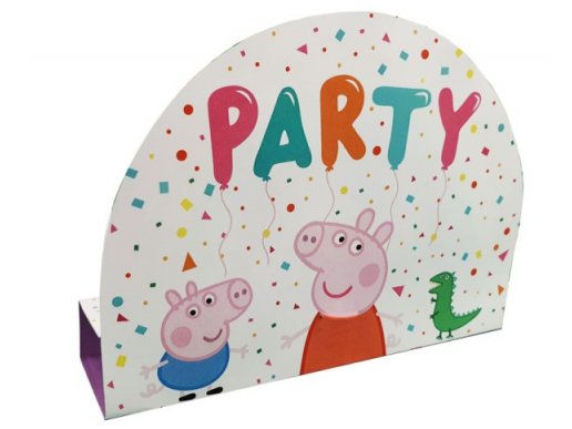 Peppa party invitations 8pcs