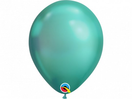 Πράσινα Chrome Μπαλόνια Λάτεξ 6τεμ