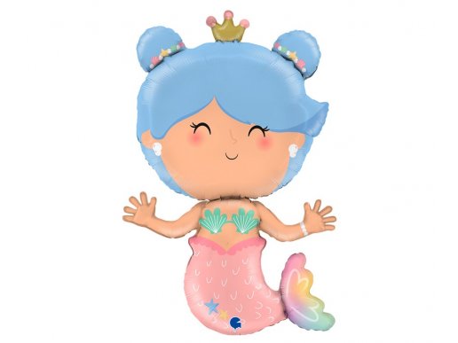 Mermaid princess super shape balloon 84cm