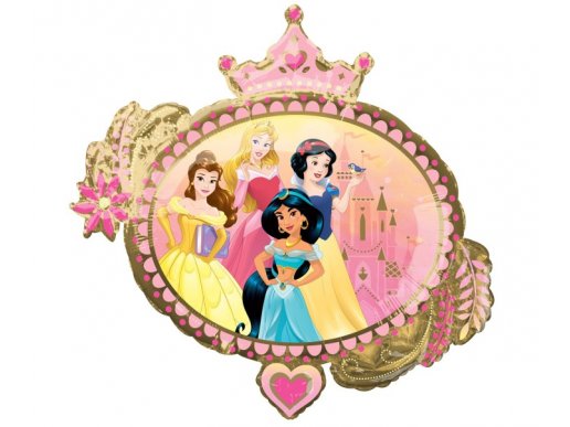 Disney princesses super shape foil balloon 86cm