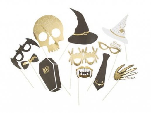Pure Halloween photo booth props 11pcs