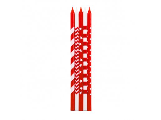 red-extra-long-cake-candles-with-patterns-birthday-party-accessories-50998