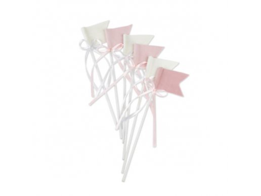 pink-and-white-decorative-picks-with-velvet-flags-78189