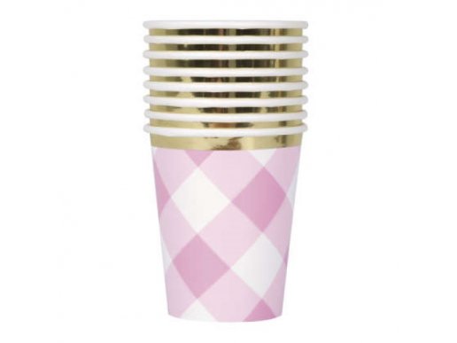 pink-gingham-paper-cups-party-supplies-74906