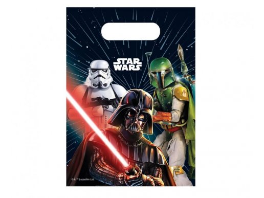 Star Wars paper bags 6pcs