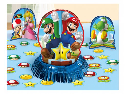 Super Mario Bros table decorating kit