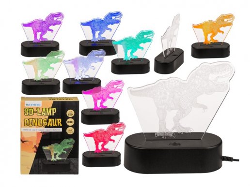 T-Rex 3D LED Φωτιστικό 20εκ
