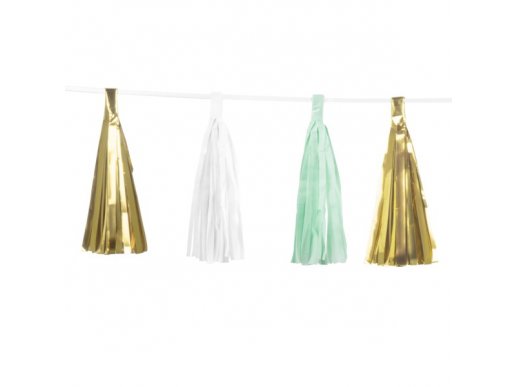 tassel-garland-mint-gold-white-for-party-decoration-51003
