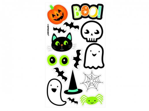Temporary tattoos with the Halloween Friends theme