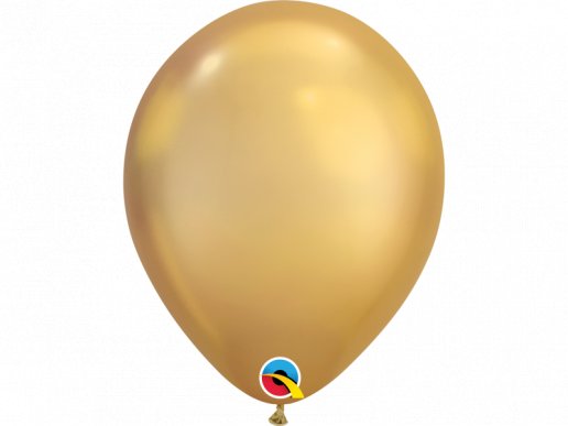 Χρυσό Chrome Μπαλόνια Λάτεξ 6τεμ