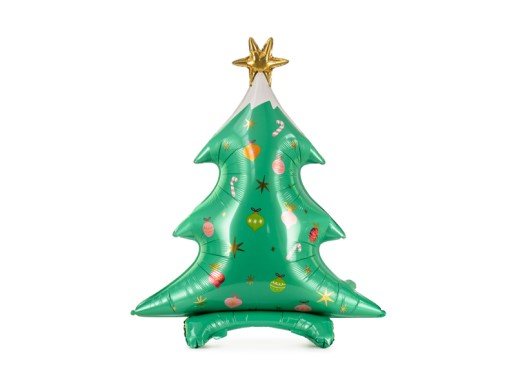Χριστουγεννιάτικο Δέντρο Foil Μπαλόνι Δαπέδου (94εκ)