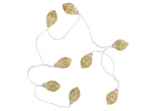 Gold vine string lights garland 150cm