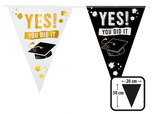 Yes you did it flag bunting 6 meters