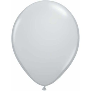 Grey Latex Balloons (5pcs)
