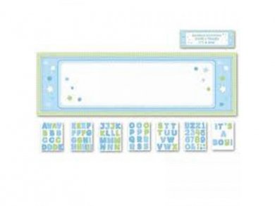 Personalize it Blue Banner Kit