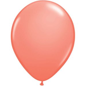 Coral Latex Balloons (5pcs)