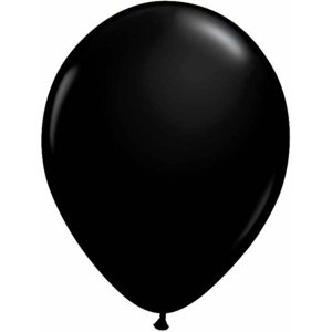 Black Latex Balloons (5pcs)