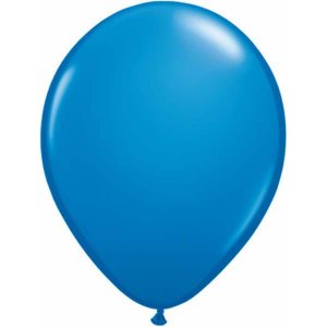 Blue Latex Balloons (5pcs)